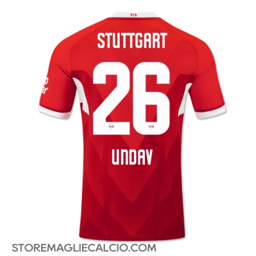 Stuttgart Deniz Undav #26 Maglia Gara Trasferta Repliche 2024-25 Maniche Corte Stuttgart Deniz Undav #26 Maglia Gara Trasferta Repliche 2024-25 Maniche Corte